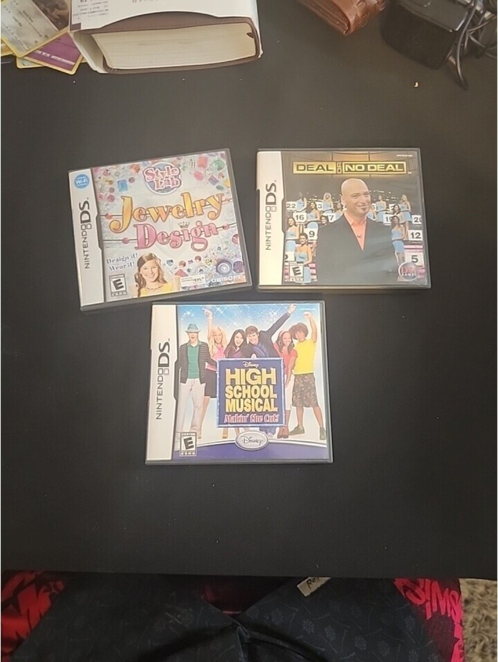 Nintendo 3DS Video Game lot of 5 Disney High School musical, deal or no deal
